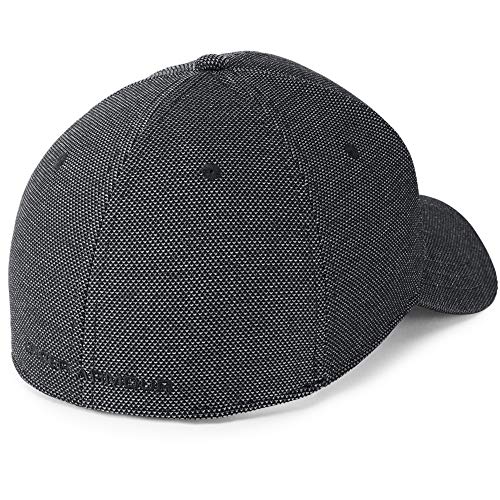 Under Armour Men's Heathered Blitzing 3.0 Gorra, Hombre, Negro (001), L