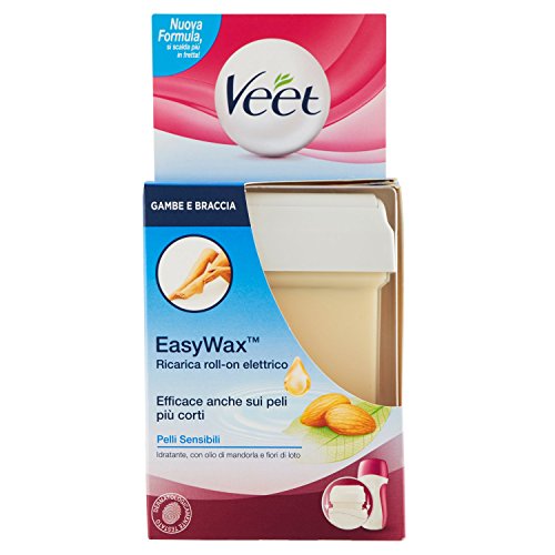 Veet - Easywax recargar roll-on sensible eléctrica de la piel cuidado del cuerpo