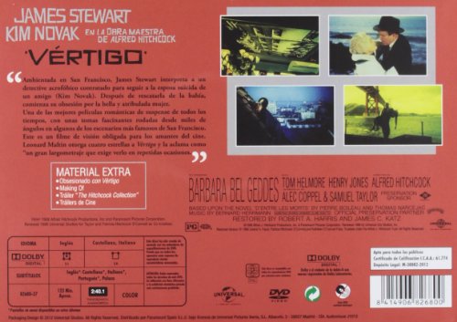 Vértigo (De Entre Los Muertos) - Edición Horizontal [DVD]