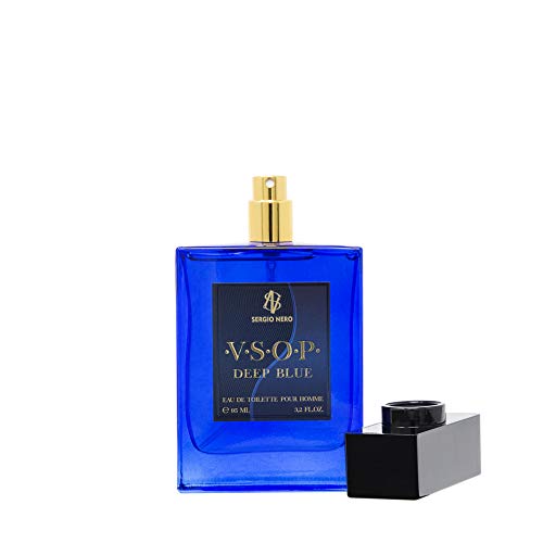 VSOP Agua de tocador (EDT) para Hombres, 95 ml - NUEVA Fragancia para Él, La mejor idea para hacer un regalo (DEEP BLUE)