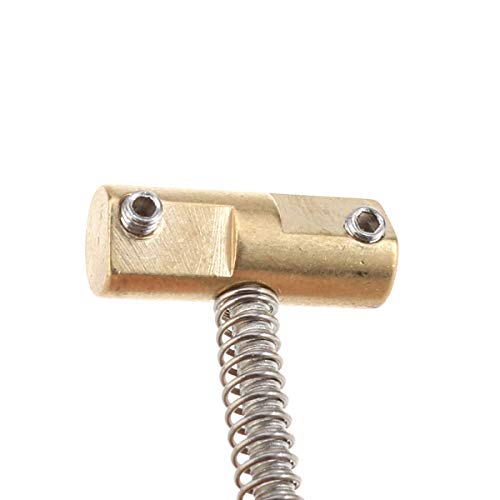 Wilkinson WTB Estilo Vintage 2-1/8" Espaciado de Cuerdas Compensadas Tele Guitarra Selletas de Latón para Fender Telecaster, Oro