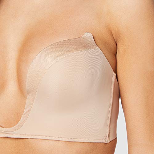 Wonderbra Ultimate Plunge, Sujetador con Escote Para Mujer, Beige (Skin), 95D (Talla fabricante: 95D)