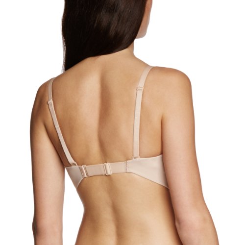 Wonderbra Ultimate Plunge, Sujetador con Escote Para Mujer, Beige (Skin), 95D (Talla fabricante: 95D)