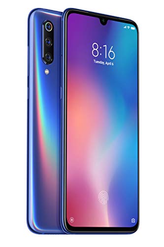 Xiaomi Mi 9 16,2 cm (6.39") 6 GB 128 GB SIM Doble 4G Azul 3300 mAh - Smartphone (16,2 cm (6.39"), 6 GB, 128 GB, 48 MP, Android 9.0, Azul)