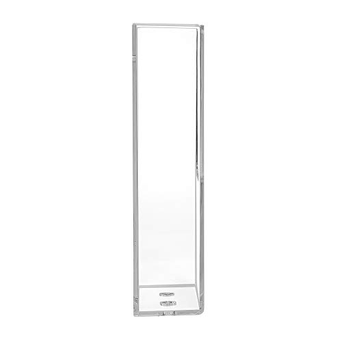 Zeigis® - Soporte de pared para folletos de largo DIN, con orificios para taladrar, para folletos o catálogos, de montaje en pared, transparente