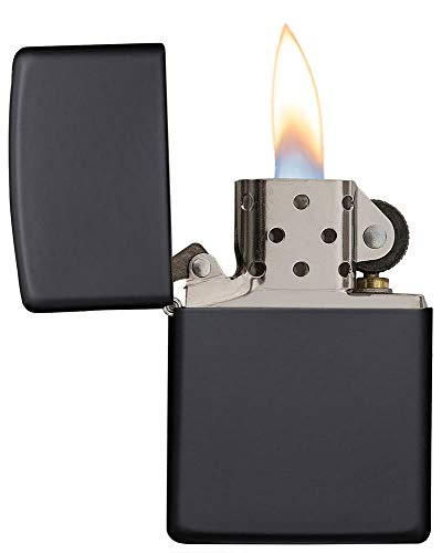 Zippo 1029218 Black Matte - Mechero, Color Negro Mate