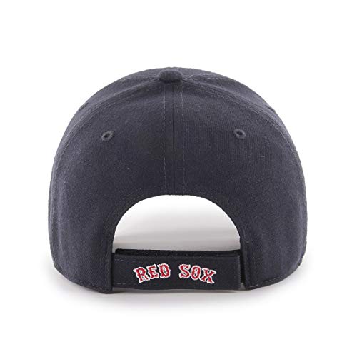 47Brand Unisex MLB Boston Red Sox '47 MVP Cap, Marina, One Size