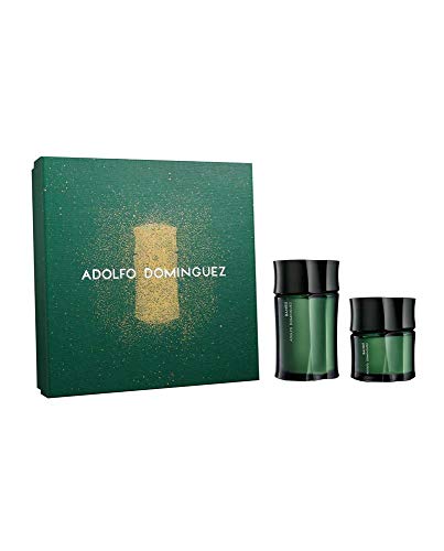 ADOLFO DOMINGUEZ Bambu POUR Homme 120ML Eau DE Toilette 60ML VAPORIZADOR Unisex Adulto, Negro, Único