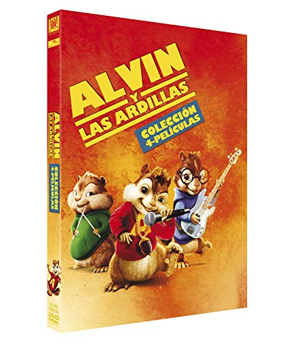 Alvin Y Las Ardillas 1 - 4 (2018) [DVD]