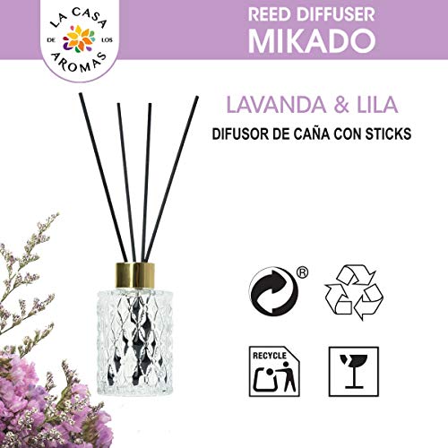 Ambientador Mikado Lavanda y Lila 120ml - La Casa de los Aromas