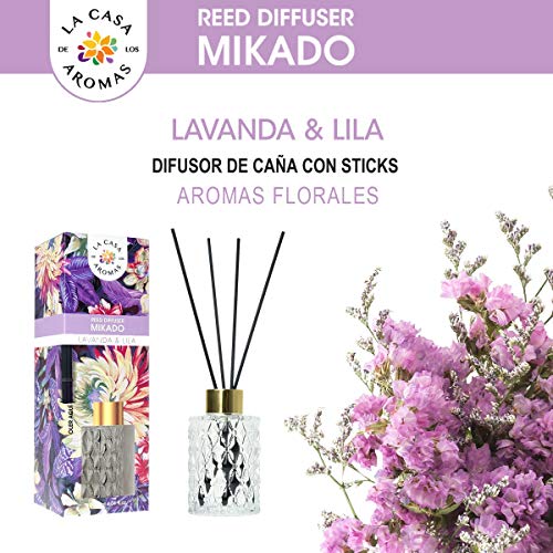 Ambientador Mikado Lavanda y Lila 120ml - La Casa de los Aromas