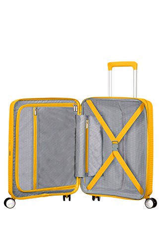 American Tourister - Soundbox Spinner 55/20 Expansible 35,5/41 L - 2,6 KG Golden Yellow