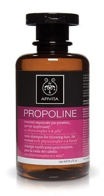 APIVITA propoline Tonic Champú for thinning Hair for Women with Bay Laurel & Lupin by APIVITA [Beauty] (English manual)