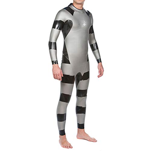 ARENA M SAMS Carbon Traje de Neopreno, Hombre, Silver/Black, L