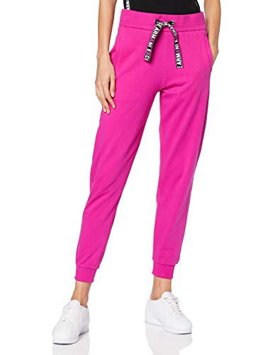 Armani Exchange Track Pant Pantalones, Rosa (Fuchsia Agate 1474), 46 (Talla del Fabricante: X-Large) para Mujer