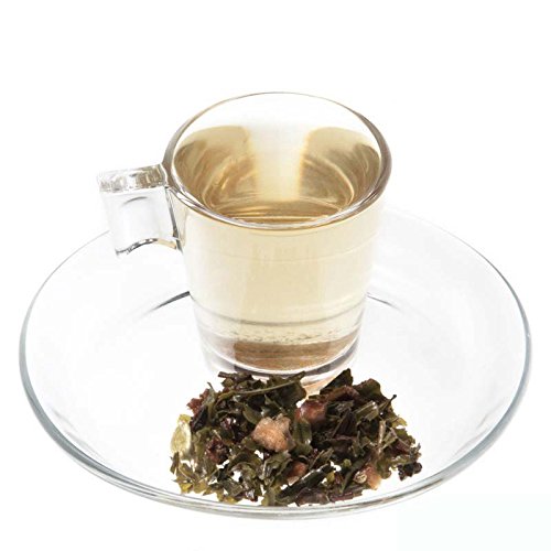 Aromas de Té - Té Verde Arcoiris - Elaborado con Ingredientes Naturales - Con Cardamomo, Canela, Trozos de Manzana, Rodajas de Naranja, Cilantro, Clavo y Pimienta Rosa -100 gr