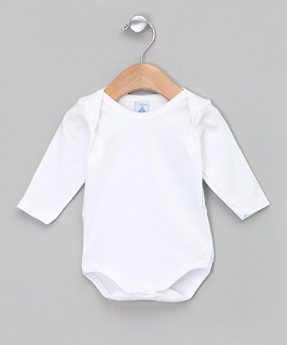 BABIDU Body C. Americano, Blanco, 18 Meses Bebe-Unisex