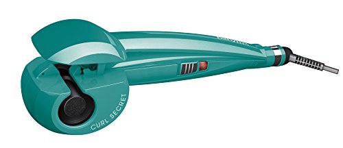 BaByliss Fashion Curl C905PE - Rizador para el pelo automático con recubrimiento de cerámica, 2 temperaturas, color verde