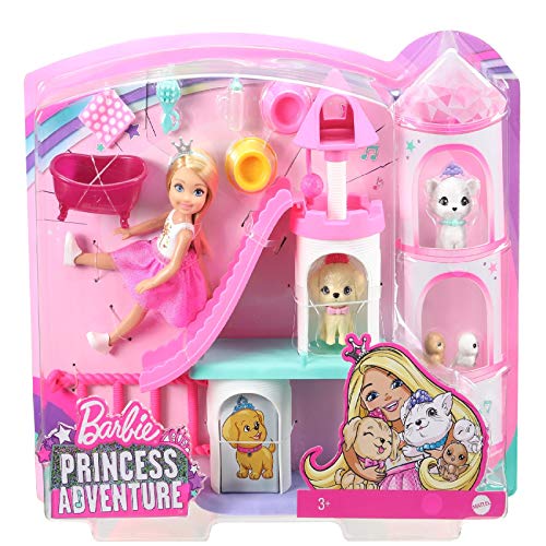 Barbie- Conjunto DE Juego Y MUÑECA DE Princess Adventure (Mattel GML73)