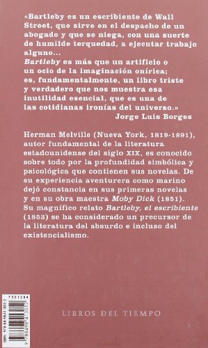 Bartleby, el escribiente: 284 (Libros del Tiempo)