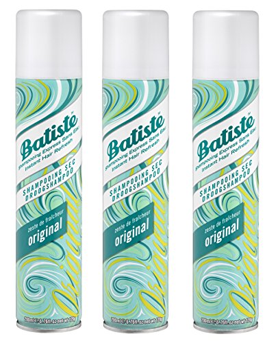 Batiste – Champú en seco ORIGINAL – 200 ml – juego de 3