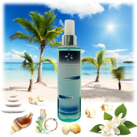 BODY MIST CIEN FRAGANCIAS - SPRAY CORPORAL PERFUMADO AROMA FLORAL ACUATICA- OCEAN BREEZE