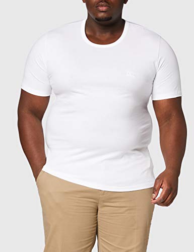 BOSS T-Shirt RN 3p Co Camiseta para Hombre, Blanco (White 100), XX-Large, pack de 3