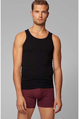 BOSS Tank Top 2P CO Deporte, Negro (Black), Medium (Pack de 2) para Hombre