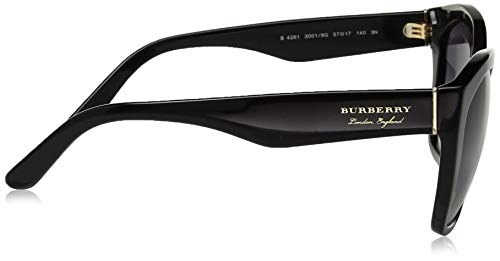 Burberry 0Be4261 30018G 57 Gafas de sol, Negro (Black/Gray), Mujer