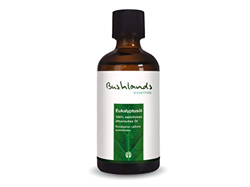 bushlands Essentials naturreines aceite esencial eukalyptusöl (Eucalyptus Radiata Australiana) 100 ml