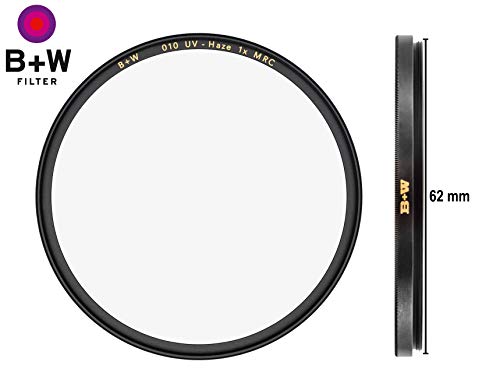 B+W F-Pro UV Haze MRC 010 - Filtro Sky/UV para (62 mm)