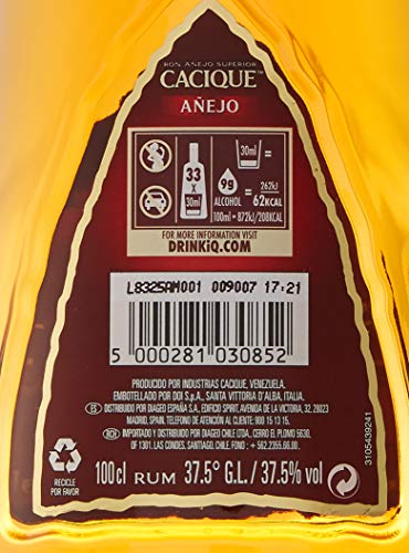 Cacique Aged Ron - 1 l