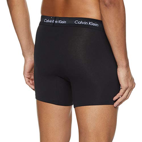 Calvin Klein 000NB1770A Bóxer, Negro (Black W. Black WB Xwb), XL para Hombre