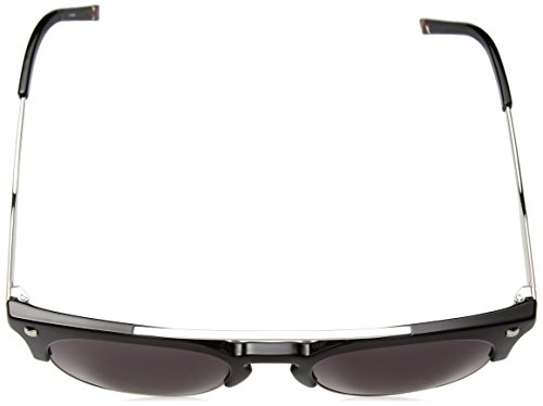 Calvin Klein CK3199S-001-52 Gafas de sol, Gris (Shiny Black), 52 Unisex Adulto