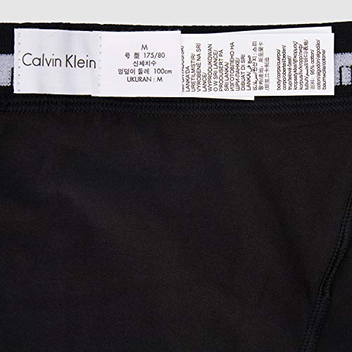 Calvin Klein Low Rise Trunk 3pk, Bóxer Hombre, Negro (Black W. Black Wb Xwb), Medium