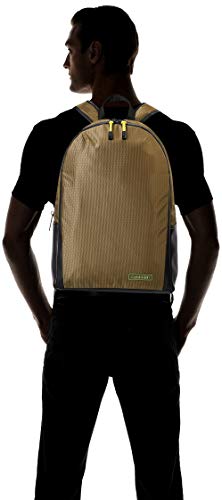 Calvin Klein - Revealed Round Backpack, Shoppers y bolsos de hombro Hombre, Verde (Dark Olive), 0.1x0.1x0.1 cm (W x H L)