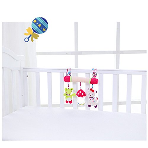 Cama de música para bebé Colgantes y Cunas Decoraciones de Buggy con,Morbuy juguete de bebé,0 ~ 24 meses (Rana / gato)