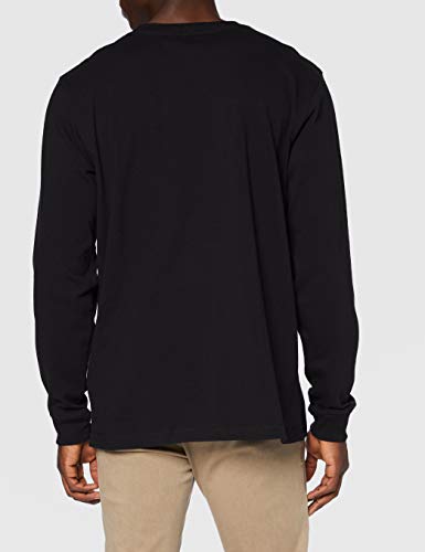 Carhartt Long-Sleeve Workwear Signature Graphic T-Shirt-Core Logo Camiseta, Black, XS para Hombre