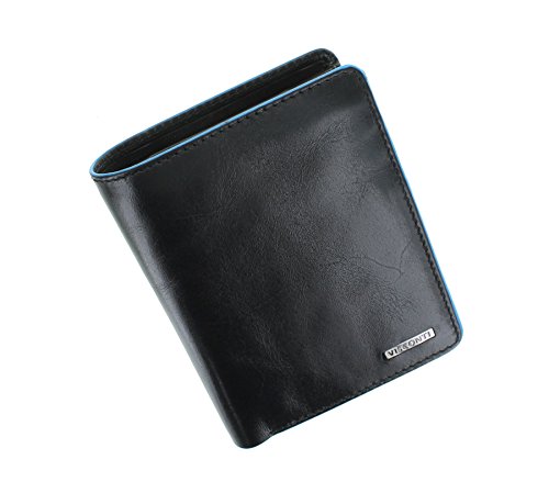 Carpeta de cuero de RALPH de colección Visconti Alpes con RFID protección - negro ALP87