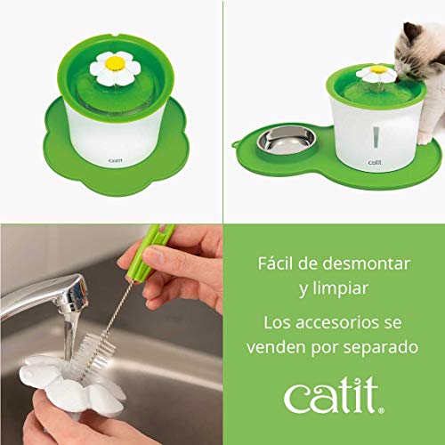 Catit 43742W Bebedero Fuente Flor 3, 3 L