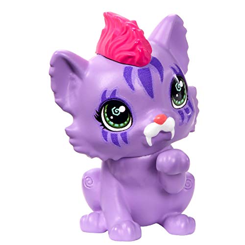 Cave Club Muñeca Roaralai, muñeca prehistórica con mascota y accesorios (Mattel GNL84)