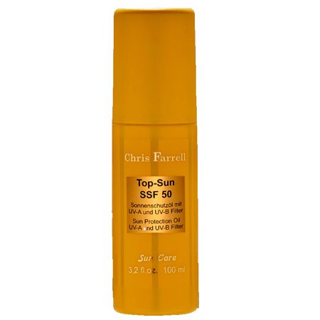 Chris Farrell Sun Care Sun Top, sonnenöl con LSF 50, 1er Pack (1 x 100 ml)