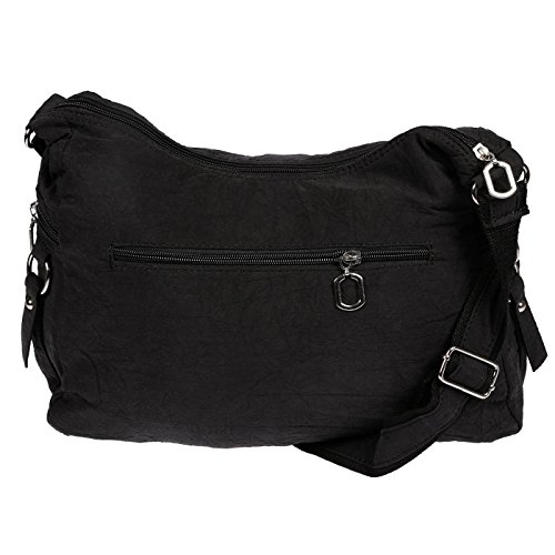 Christian Wippermann Bolso Bandolera Mujer 32 x 26 x 13 cm Negro