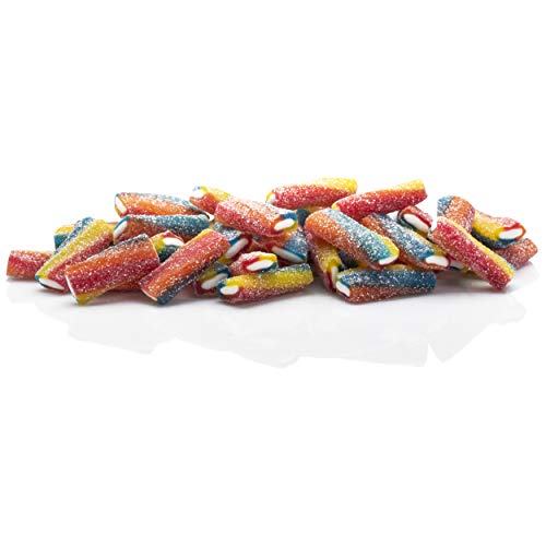 Chupa Chups Gomis, Golosinas de Sabor Frutal con Aromas Naturales, Bolsa de Tubos Ácidos de 150 gr.