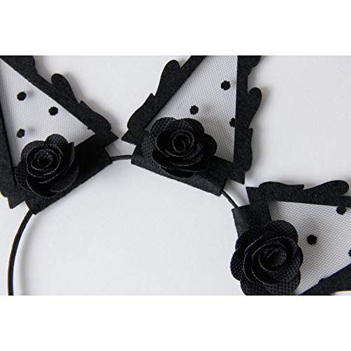 Cintas de Pelo para Mujer, Etapa Catwalk Discoteca Bar Crown Halloween Decoraciones De Navidad Hembra Joyas, Diadema Elástica Envoltura De Cabeza Suave Elástica Hairband Lindo Accesorio para El Cab