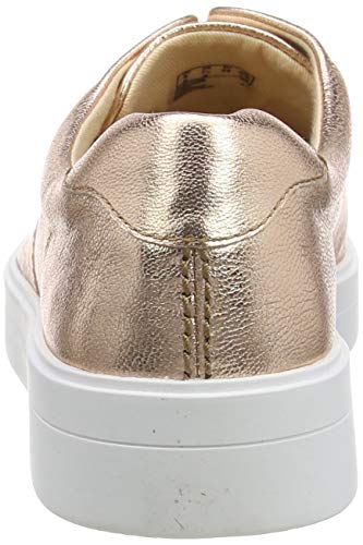 Clarks Hero Step, Zapatillas sin Cordones para Mujer, Dorado (Rose Gold Rose Gold), 39 EU