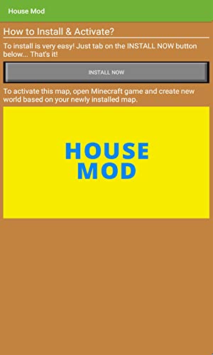 Classic House Mod for MCPE