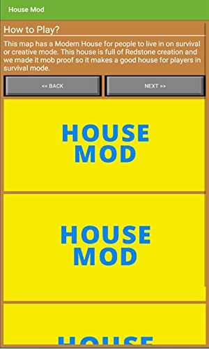 Classic House Mod for MCPE