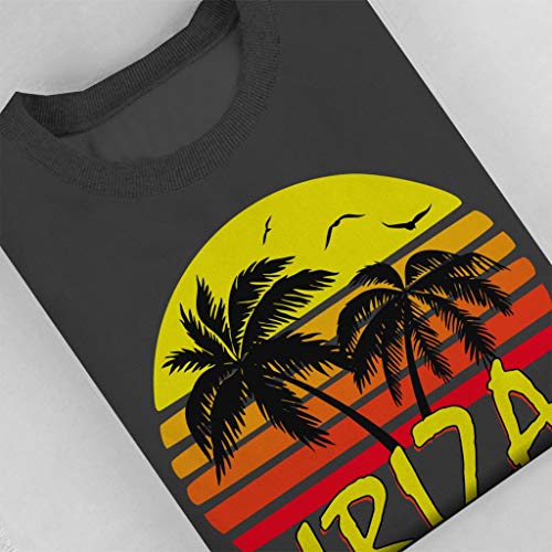 Cloud City 7 Ibiza Vintage Sun Women's Sweatshirt