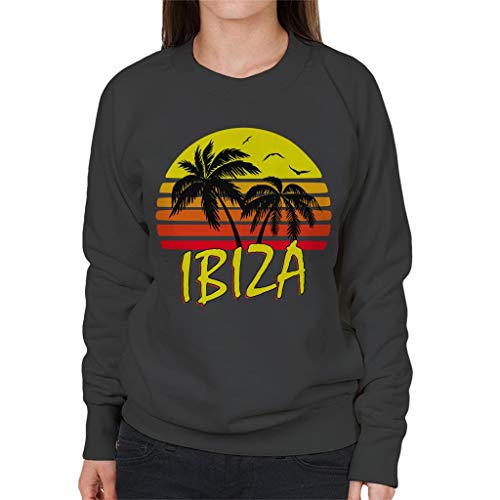 Cloud City 7 Ibiza Vintage Sun Women's Sweatshirt